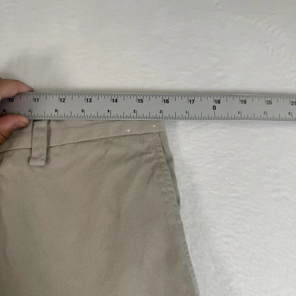 Tommy Bahama Pants Mens 33x30 Beige Silk Blend Chino‎ Flat Front Straight Casual
